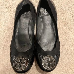Black Tory Burch flats